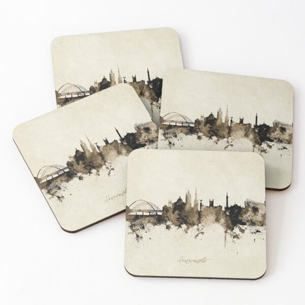 Item preview, Newcastle England Skyline designed and sold by ArtPrints.