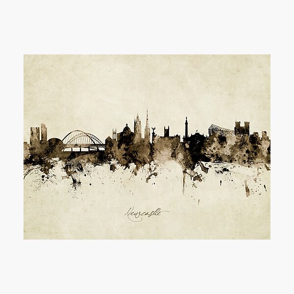 Item preview, Newcastle England Skyline designed and sold by MICHAEL TOMPSETT.