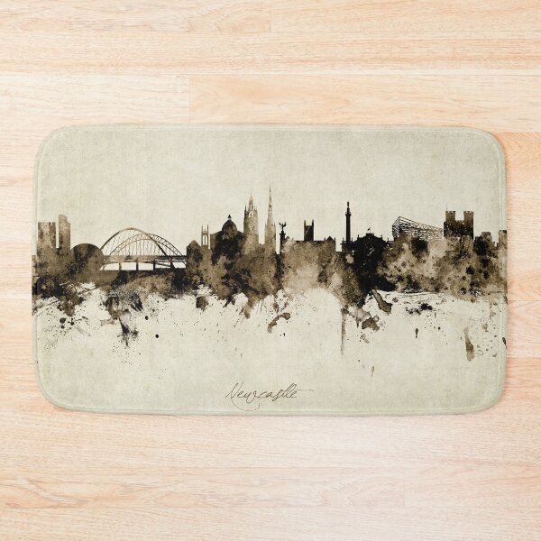 Item preview, Newcastle England Skyline designed and sold by ArtPrints.