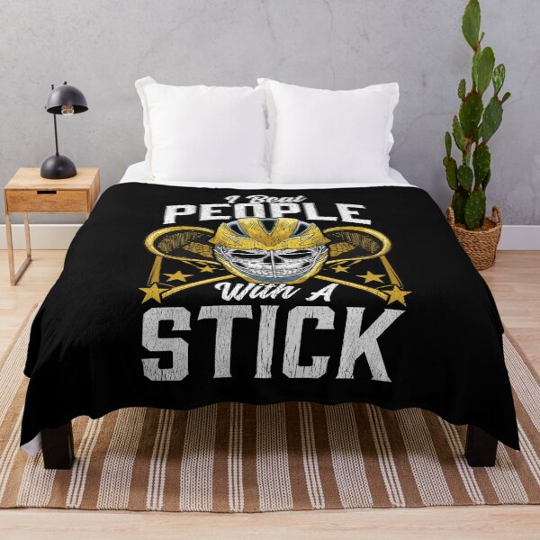 Item preview, Funny I Beat People With a Stick Lacrosse LAX Pun designed and sold by perfectpresents.