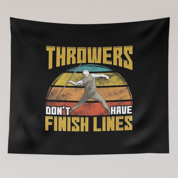 Item preview, Throwers Don't Have Finish Lines Javelin Throwing designed and sold by perfectpresents.
