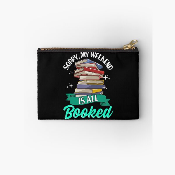 Item preview, Sorry My Weekend Is All Booked Funny Reading Pun designed and sold by perfectpresents.