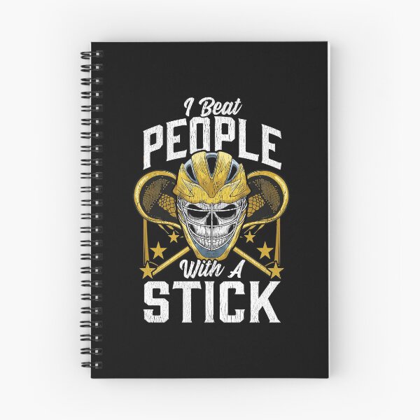 Item preview, Funny I Beat People With a Stick Lacrosse LAX Pun designed and sold by perfectpresents.