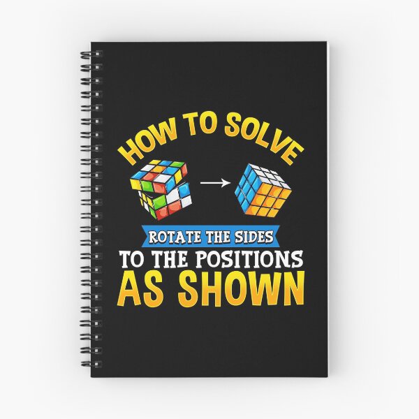 Item preview, How To Solve: Rotate The Sides To Positions Shown designed and sold by perfectpresents.
