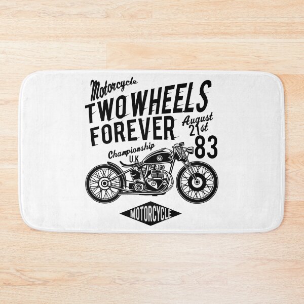 Item preview, Motorcycle Two Wheels Forever - 1983 designed and sold by flipper42.