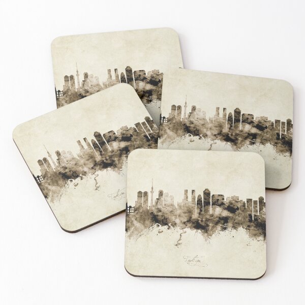 Item preview, Tokyo Japan Skyline designed and sold by ArtPrints.