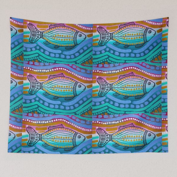 Item preview, Swimming against the current designed and sold by Wangullay.