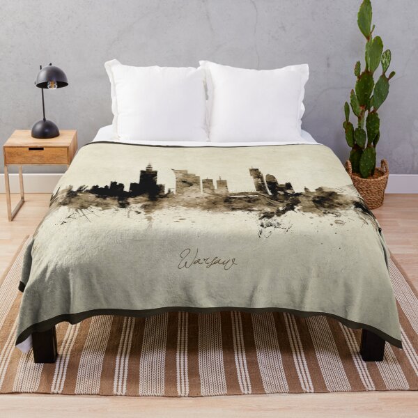 Item preview, Warsaw Poland Skyline designed and sold by ArtPrints.