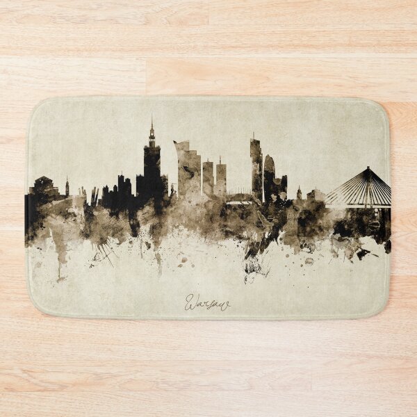 Item preview, Warsaw Poland Skyline designed and sold by ArtPrints.