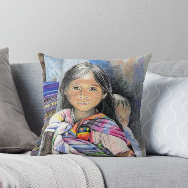 Item preview, CHILD AT A MARKET IN CHIAPAS, MEXICO designed and sold by Colette van der Wal.