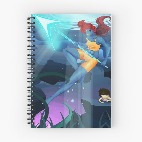 Item preview, Undertale - Nadando con Undyne designed and sold by Devvy-V.