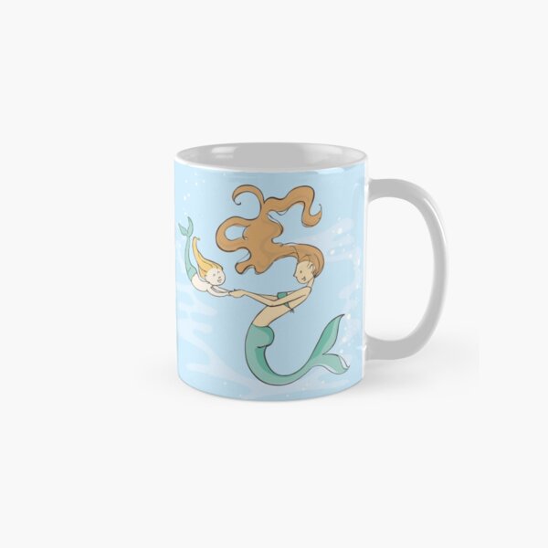 Mermaid and Daughter Classic Mug