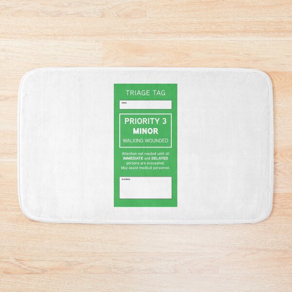 Item preview, Triage Tag: Minor designed and sold by Incapability.
