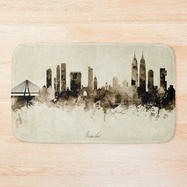 Item preview, Mumbai Skyline India Bombay designed and sold by ArtPrints.