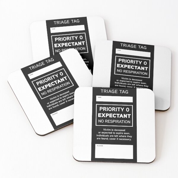 Item preview, Triage Tag: Expectant / Deceased designed and sold by Incapability.
