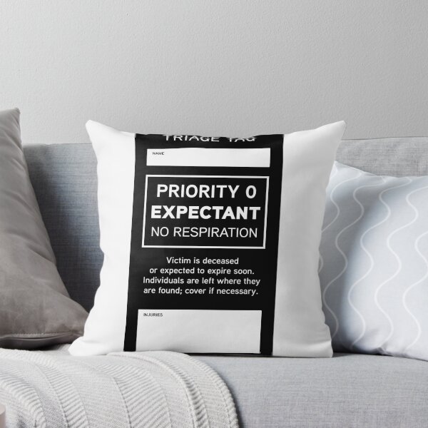 Item preview, Etiqueta de Triaje: Expectante / Fallecida designed and sold by Incapability.