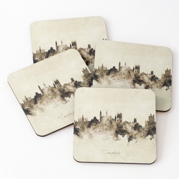 Artikelvorschau, Cambridge England Skyline entworfen und verkauft von ArtPrints.