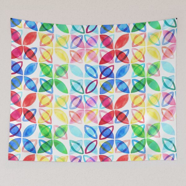 Item preview, Rainbow Watercolor Pattern  designed and sold by TigaTiga.
