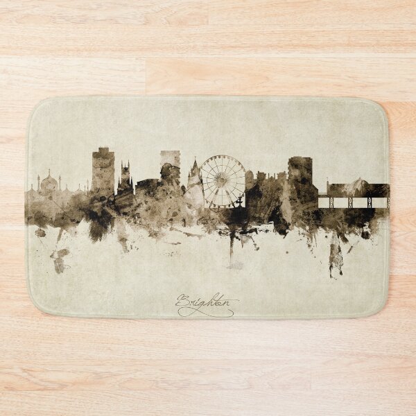Item preview, Brighton England Skyline designed and sold by ArtPrints.