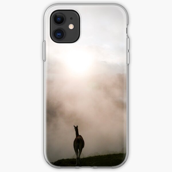 Lama du Machu Picchu Coque souple iPhone