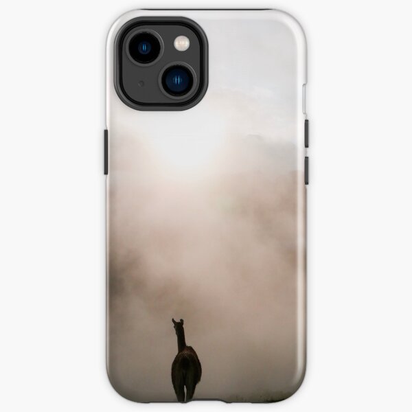 Lama du Machu Picchu Coque antichoc iPhone