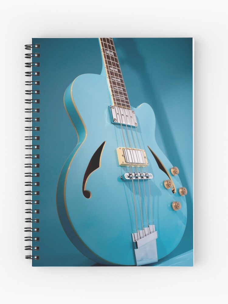 electric guitar sky blue