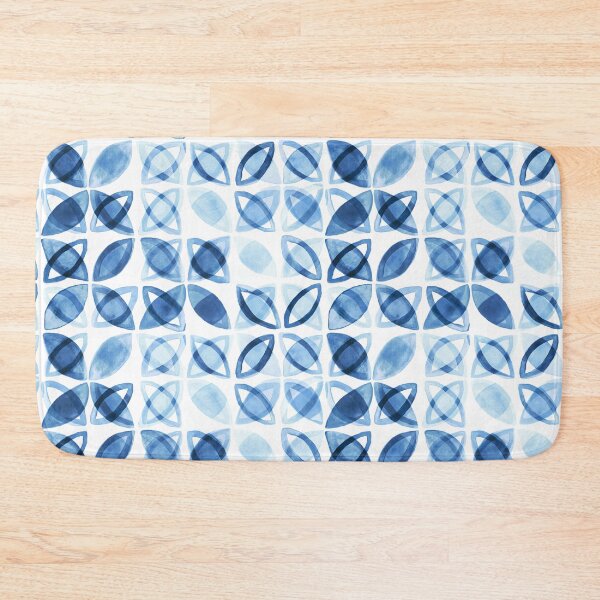 Item preview, Blue Watercolor Pattern  designed and sold by TigaTiga.