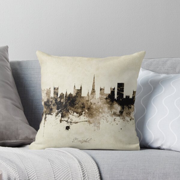 Item preview, Bristol England Skyline designed and sold by ArtPrints.
