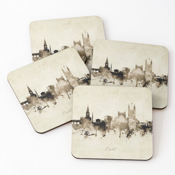 Item preview, Bath England Skyline designed and sold by ArtPrints.