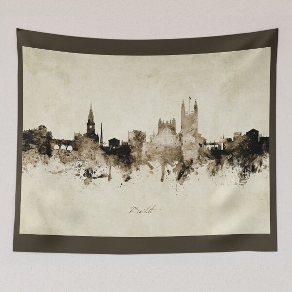 Item preview, Bath England Skyline designed and sold by ArtPrints.