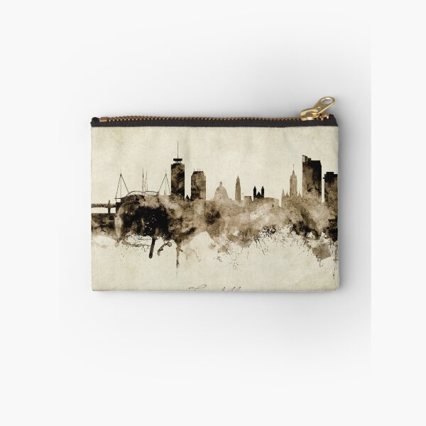 Artikelvorschau, Cardiff Wales Skyline entworfen und verkauft von ArtPrints.