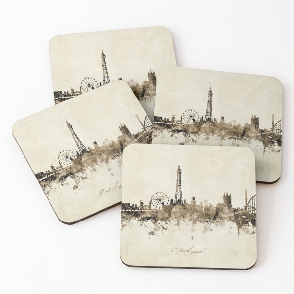 Item preview, Blackpool England Skyline designed and sold by ArtPrints.