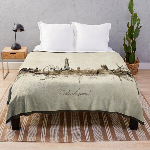 Item preview, Blackpool England Skyline designed and sold by ArtPrints.