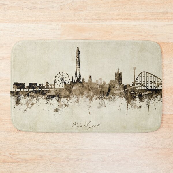 Item preview, Blackpool England Skyline designed and sold by ArtPrints.