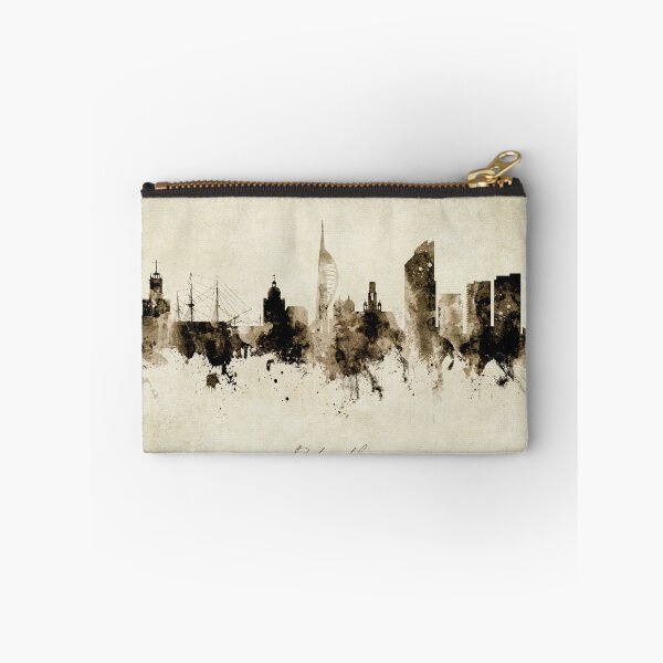 Item preview, Portsmouth England Skyline designed and sold by ArtPrints.