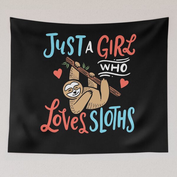 Item preview, Sloths Girl designed and sold by 4tomic.