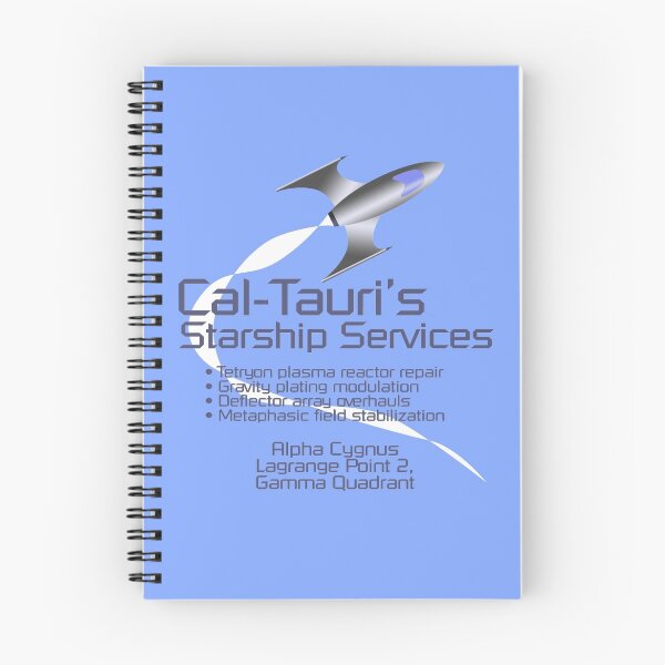 Item preview, Cal-Tauri's Starship Services designed and sold by digerati.