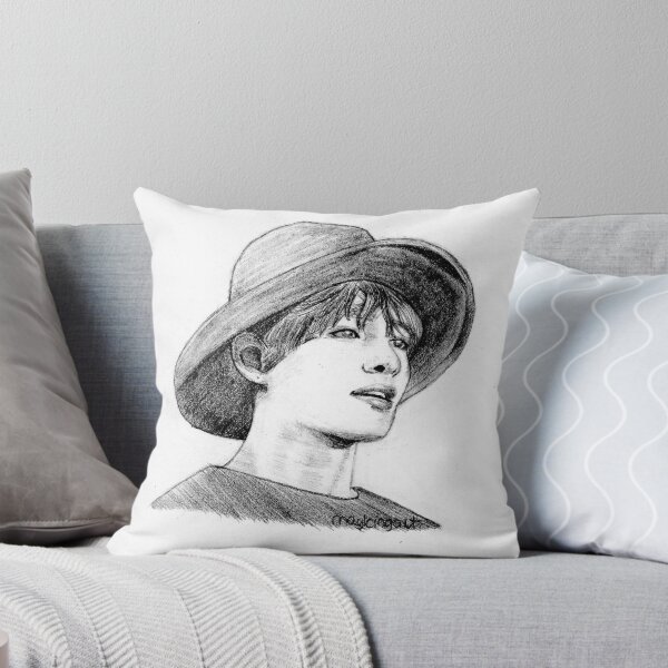 Item preview, Taehyung wearing a hat at the 190512 Chicago concert designed and sold by maykingart.