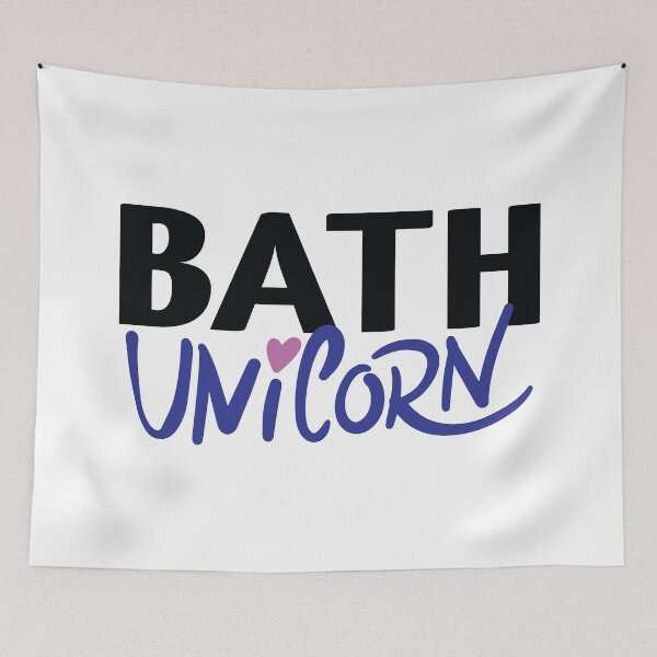 Item preview, Bath Unicorn Maine Raised Me designed and sold by ProjectX23.