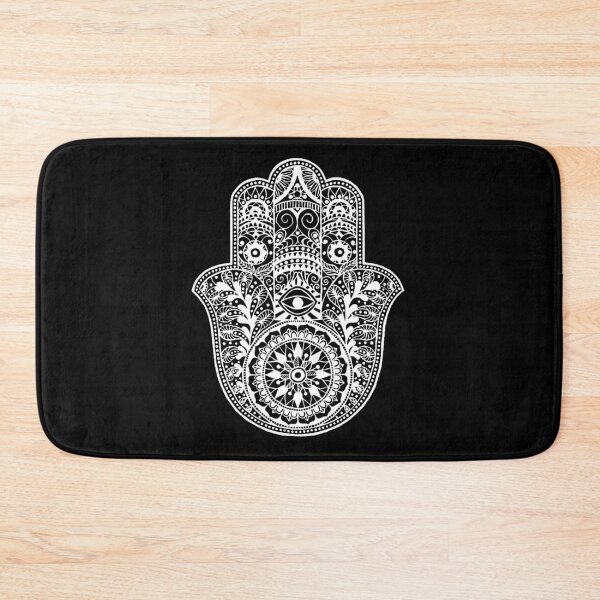 Item preview, White Hamsa Hand designed and sold by maryedenoa.
