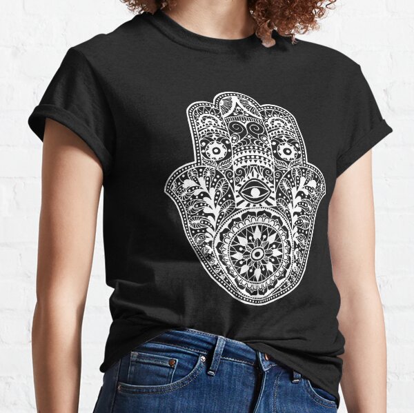 Lucky Brand Harmony Hamsa Graphic T-shirt In Multi