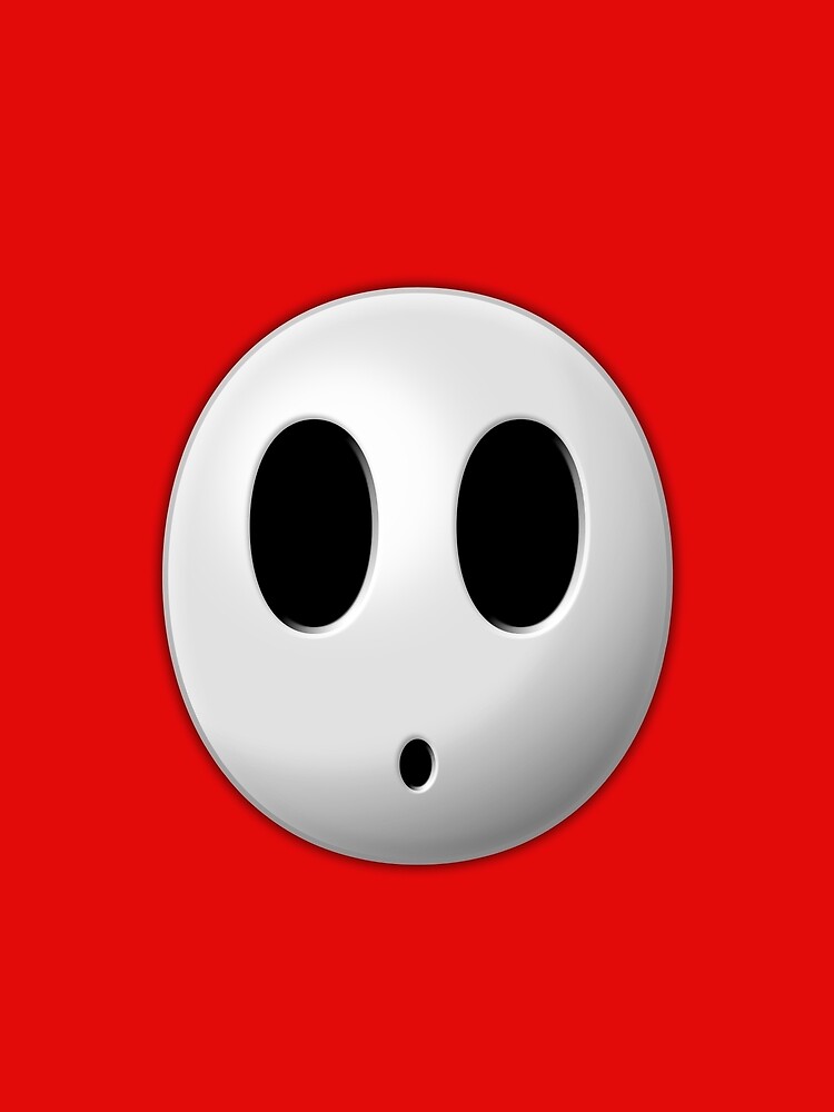 Shyguy Face Mask by Doomgriever