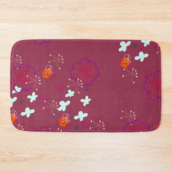 Item preview, Motif oiseaux bleus  (fond vert) designed and sold by Karine-Anglade.
