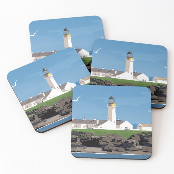Item preview, Langness Lighthouse, Isle of Man designed and sold by Richard O'Neill Art.