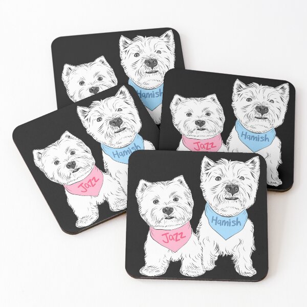 Item preview, Hamish & Jazz (custom order) designed and sold by Michelle Phong.