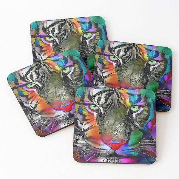 Item preview, Felinocolor- Lea roche paintings - tiger designed and sold by L. ROCHE.