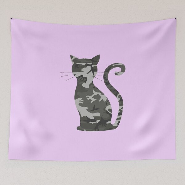 Item preview, "Military Cat" designed and sold by KateMarc.
