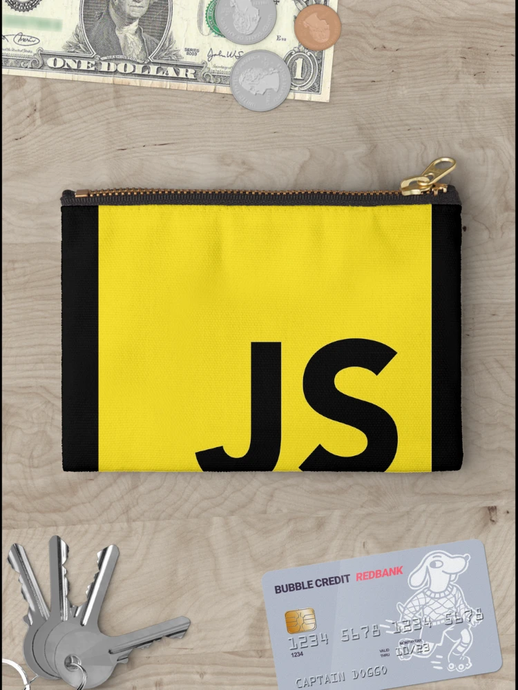 Thumbnail 3 of 4, Zipper Pouch, JavaScript Programmer Logo designed and sold by vladocar.