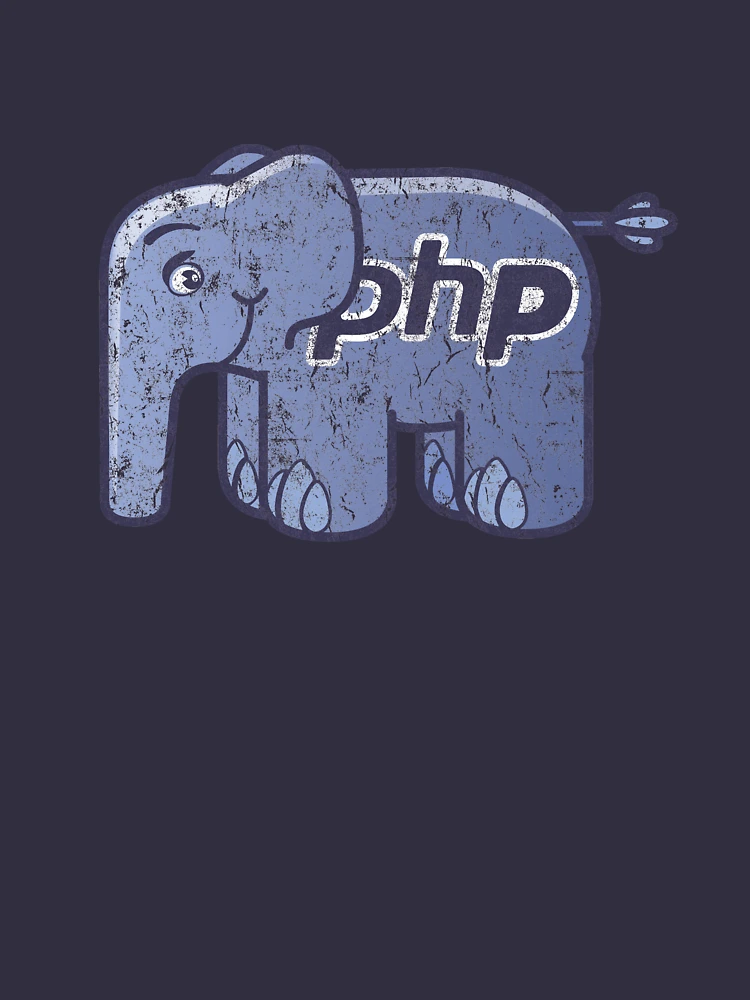Vintage PHP ElePHPant Logo Pullover Hoodie for Sale by vladocar