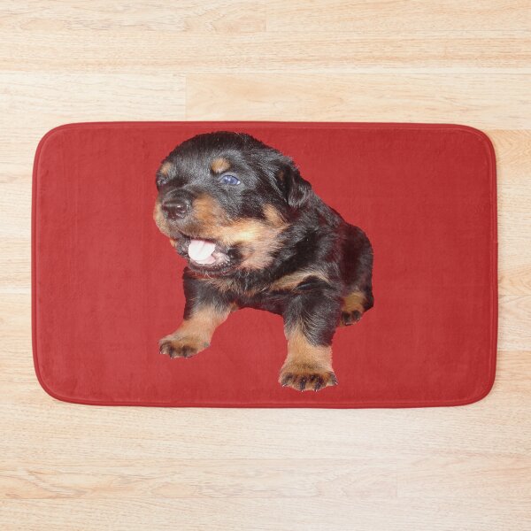 Item preview, Adorable Rottweiler Puppy with Jaw Dropping Expression designed and sold by taiche.